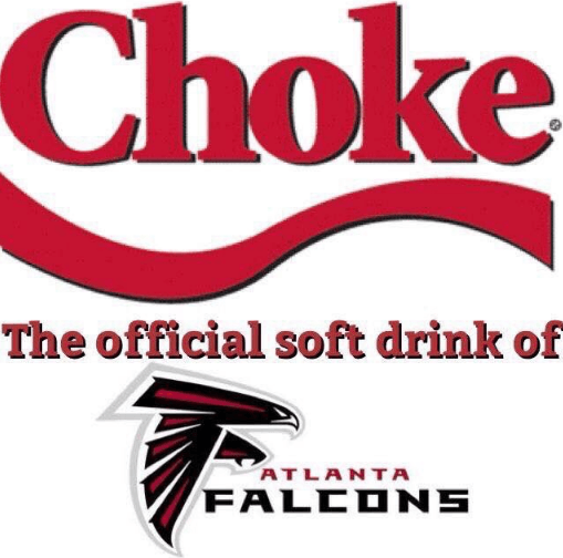 Bird Choking Cardinal Basketball Logo - Atlanta Falcons Choke Memes | Basketball memes | Sports memes, Nfl ...