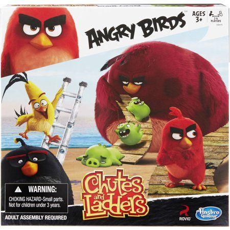 Bird Choking Cardinal Basketball Logo - Chutes and Ladders: Angry Birds Edition Game - Walmart.com