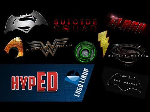 DC Movie Logo - HypED: DC movie logo line-up (2016-2021) - YouTube