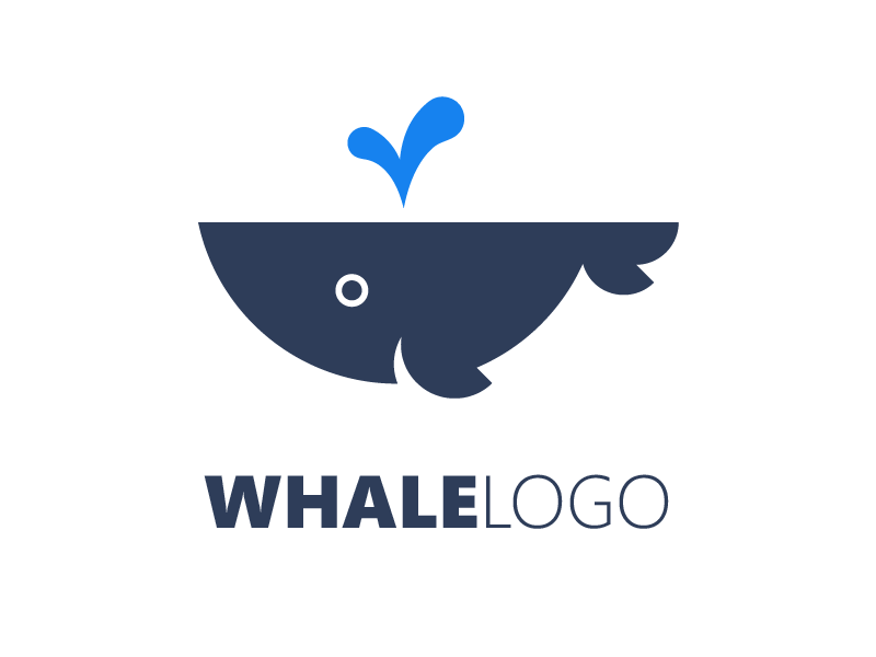 Whale Logo - Whale Logo by Logo Loot | Dribbble | Dribbble