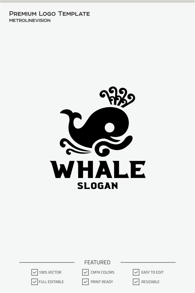 Whale Logo - Whale Logo Template #71301