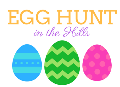 Easter Egg Logo - Egg Hunt In The Hills Kids' Easter Egg Hunt
