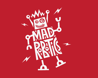 Red Mad Robot Logo - Logo Design / Mad Robotics | Logo Design Inspiration | Pinterest ...