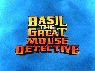 The Great Mouse Detective Logo - The Great Mouse Detective