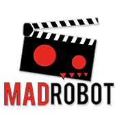 Red Mad Robot Logo - MADROBOT. Brand Integration way it should be done