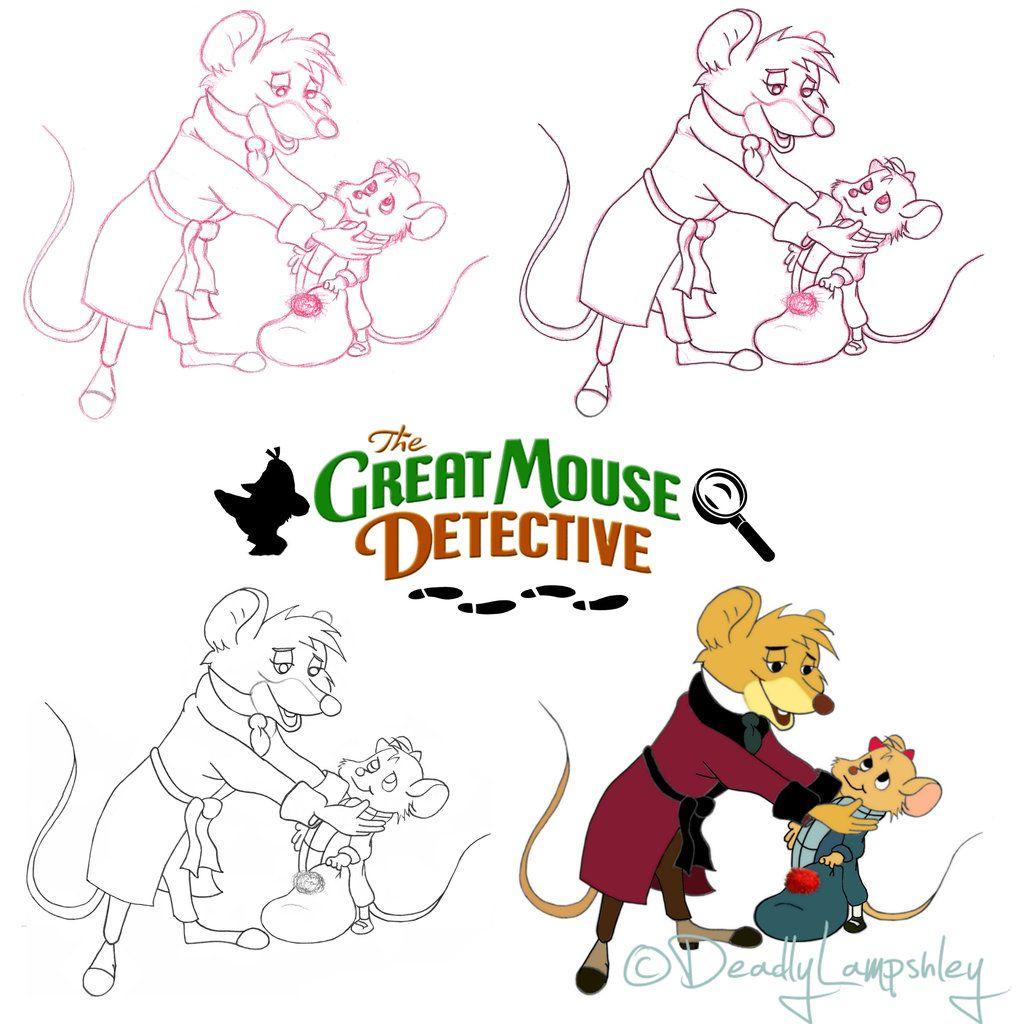 Disney's Great Mouse Detective Collectibles by Whatsits Galore