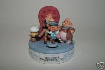 The Great Mouse Detective Logo - Pre WDCC Disney The Great Mouse Detective Music Box