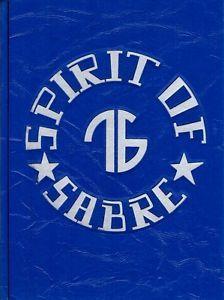 South Garland Logo - South Garland High School Texas 1976 Sabre Yearbook Annual | eBay