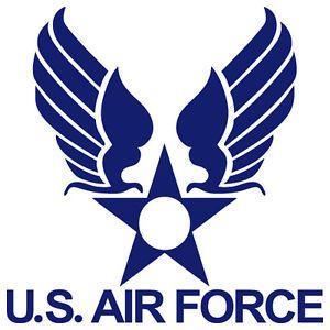 USAF Logo - US AIR FORCE USAF EMBLEM ARMY WINGS MILITARY VINYL DECAL STICKER ...