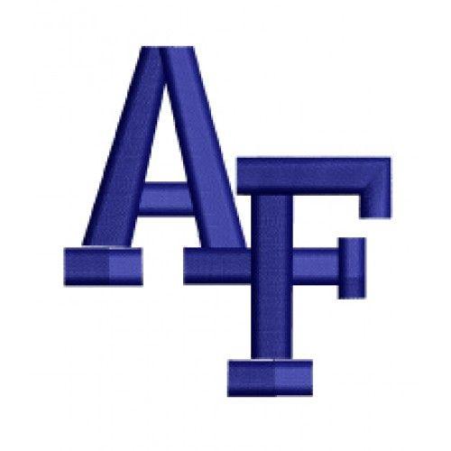 USAF Logo - US AIR FORCE USAF logo 2 Embroidery Design