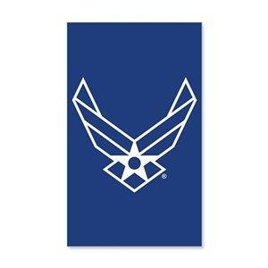 USAF Logo - U.S. Air Force Wall Decals - CafePress