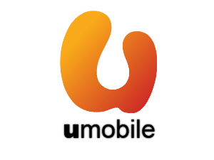 Orange U Mobil Logo - u.com.my
