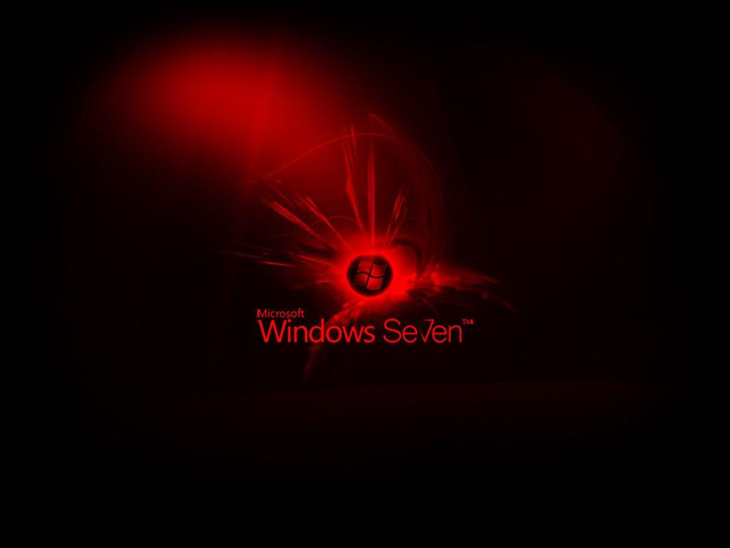 Black Windows Red Logo - World Wallpaper: dark windows wallpaper