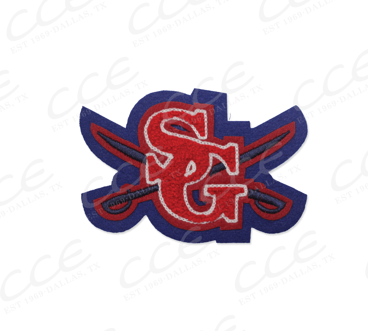 South Garland Logo - South Garland HS Colonels Sleeve Mascot