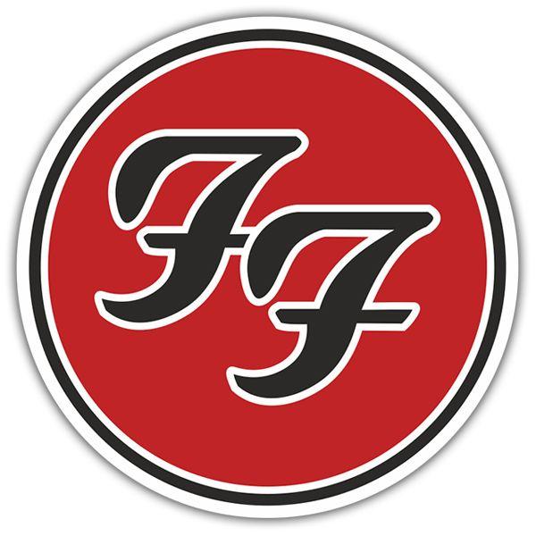 Foo Fighters Logo - Sticker Foo Fighters Logo | MuralDecal.com