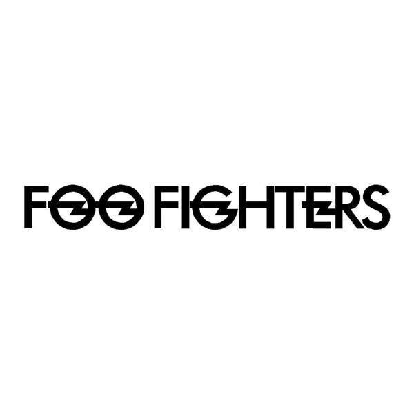 Foo Fighters Logo - Foo Fighters Logo Concrete and Gold Car Window Laptop Vinyl Decal ...