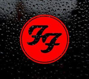 Foo Fighters Logo - FOO FIGHTERS DECAL LOGO FOR CAR/VAN/LAPTOP VINYL STICKER FUNNY ROCK ...