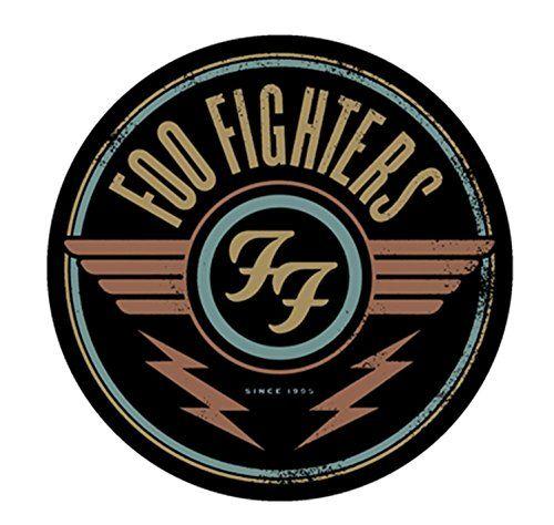 Foo Fighters Logo - C&D Visionary Foo Fighters Logo Sticker Novelty, Red | WantItAll