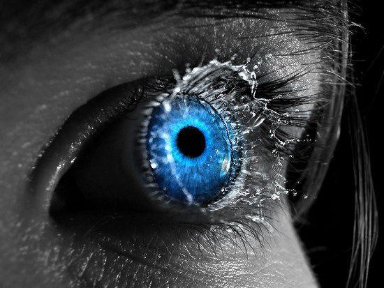 Blue and White Eye Logo - Eye Color and Perceived Dominance | Psychology Today