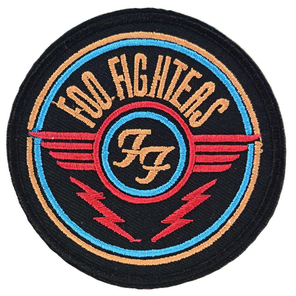 Foo Fighters Logo - Foo Fighters Iron On Patch Rock Dave Grohl Sew Music Logo Jacket ...