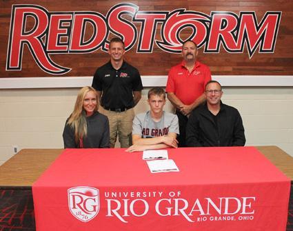 Rio Grande Red Storm Logo - University of Rio Grande Track and Field and Cross Country - Rio ...