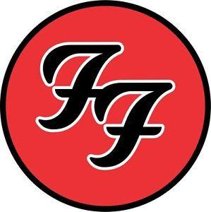 Foo Fighters Logo - Foo Fighters - Vinyl Sticker Decal - full colour band logo | eBay