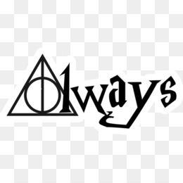 Always Harry Potter Logo - Free download Harry Potter and the Deathly Hallows Wall decal ...