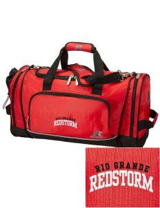 Rio Grande Red Storm Logo - University of Rio Grande Redstorm Duffel Bags | Prep Sportwear