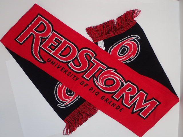 Rio Grande Red Storm Logo - SCARF RUFFNECK SOCCER | Rio Grande Bookstore