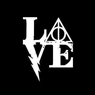 Always Harry Potter Logo - LOVE ALWAYS HARRY Potter Die Cut Vinyl Decal - Logo Car Window ...