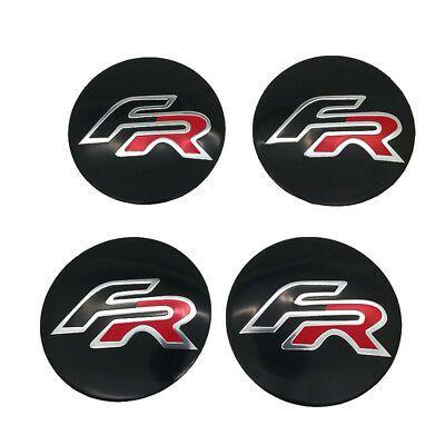 mm Car Logo - 4PCS FR CAR logo 56mm Wheel center Hub Cap Emblem sticker forBMW