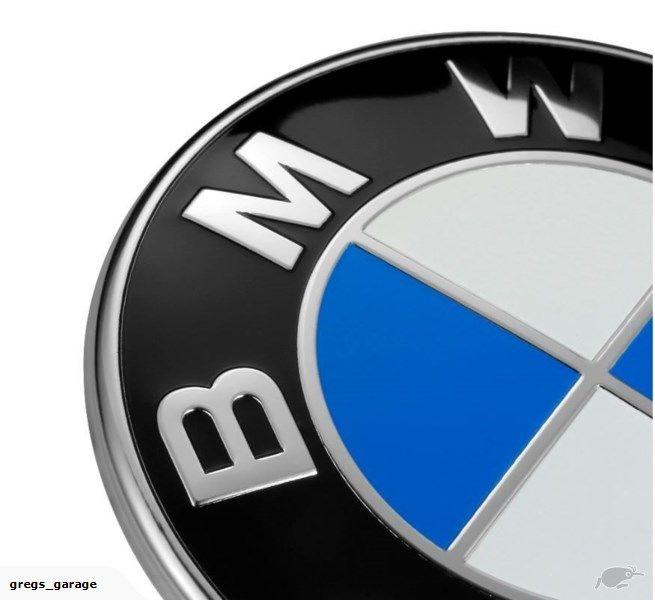 mm Car Logo - BMW Blue White 74 mm Car Trunk / Boot Logo Emblem Badge [not OEM ...