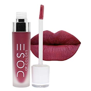 Dose of Color Logo - Amazon.com : Dose Of Colors Liquid Matte Lipstick Berry Me