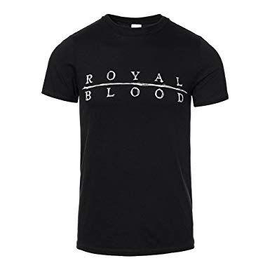 Royal Clothing Logo - Royal Blood Logo T Shirt (Black): Amazon.co.uk: Clothing