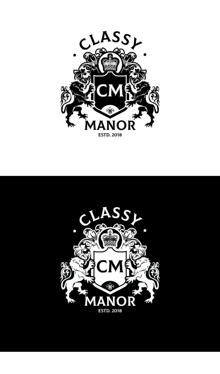 Royal Clothing Logo - Entry #12 by totemgraphics for The brand name is “Classy Manor”. It ...