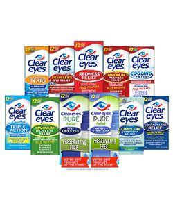 Clear Eyes Logo - Clear Eyes® Coupon | Eye Drops Coupons