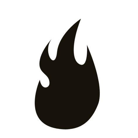 Rectangle Black White Flame Logo - Black Rectangle Wite Flame Logo | www.picsbud.com