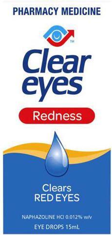 Clear Eyes Logo - Clear Eyes Redness Drops 15ml