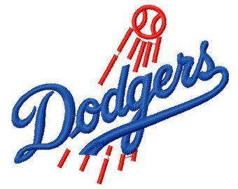 Dodgers Logo - Dodgers logo | Etsy