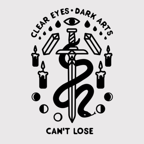 Clear Eyes Logo - kayleedartblog:Clear Eyes, Dark Arts, Can't Lose. I love thissss