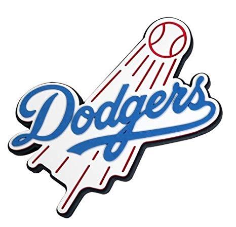 Dodgers Logo - Los Angeles Dodgers Logo MLB Baseball 3D Foam Logo Wall