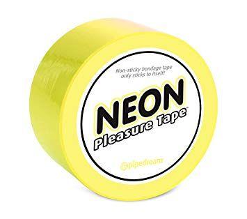 Health Product Yellow Logo - Pipedream Neon Bondage Tape Yellow: Amazon.co.uk: Health & Personal Care