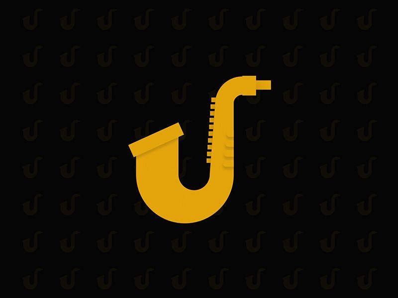 Saxophone Logo - Logo saxophone by Rafał Bilicki | Dribbble | Dribbble