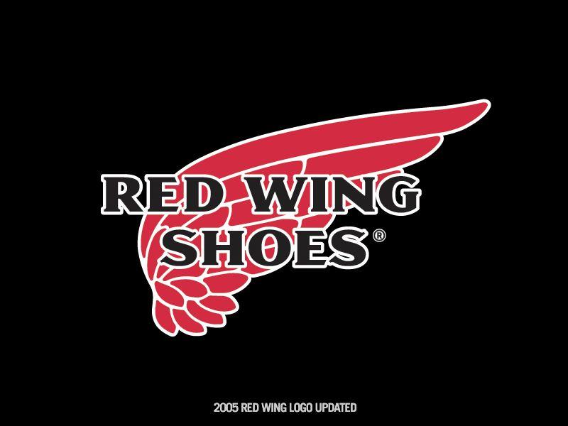 Red Winged Foot Logo - Red Wing History. Red Wing Shoe Store Amsterdam