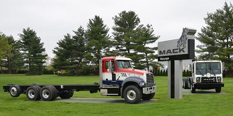 New Mack Logo - Mack Unveils Sign Featuring its New Logo and Brand Identity