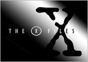 X-Files Logo - The X Files Logo Poster Art Print A A A A4 Sizes