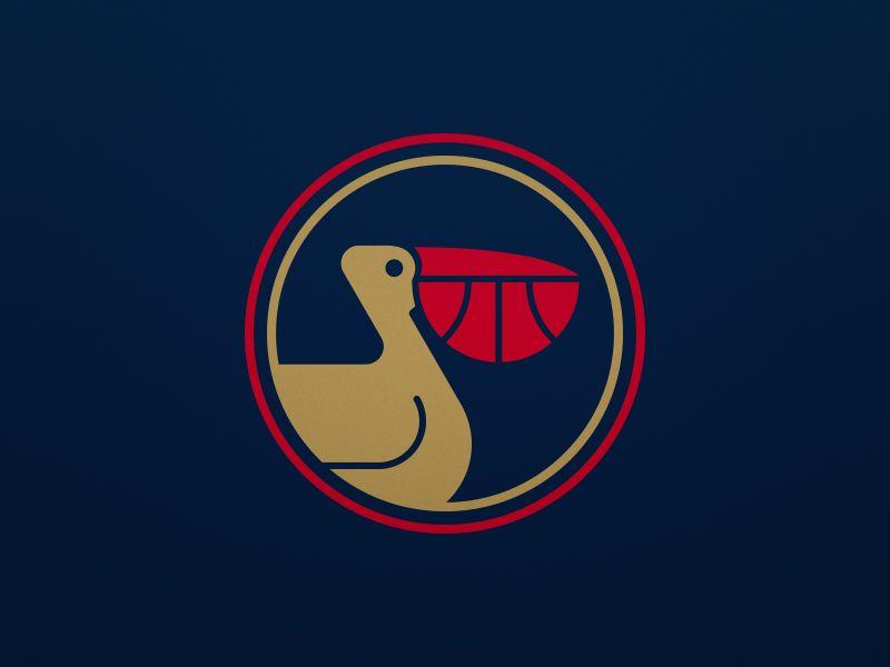 New Mack Logo - New Orleans Pelicans Alternate Logo by Derek Mack | Dribbble | Dribbble