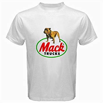 New Mack Logo - Mack Trucks Logo New White T-Shirt Size 