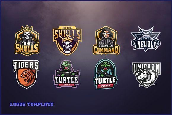 Turtle Sports Logo - 130 E - Sports Logo Bundle ~ Logo Templates ~ Creative Market