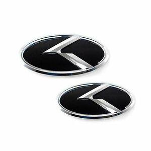 USA K Logo - Front Rear 3D K Logo Emblem 2p For 2016 2018 Kia Sorento USA ...